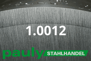 Stahl Werkstoff-Nr.: 1.0012 Datenblatt