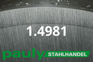 Stahl Werkstoff-Nr.: 1.4981 Datenblatt